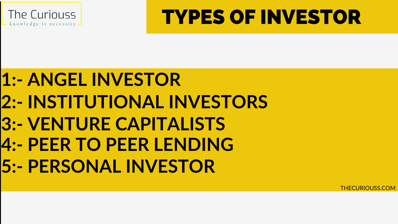 What Exactly is The Investor?- 5 Types- Role in business.